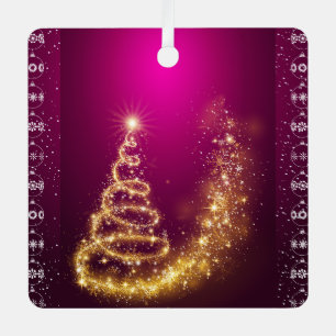 Ornement En Métal Joyeux Noël et une bonne année !
