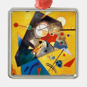 Ornement En Métal Kandinsky Harmonie calme Art Abstrait
