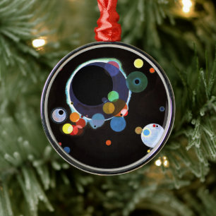 Ornement En Métal Kandinsky - Plusieurs Cercles, célèbre art abstrai