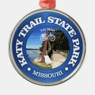 Ornement En Métal Katy Trail (vélo c)
