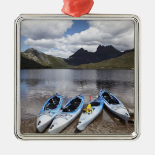 Ornement En Métal Kayaks, Cradle Mountain et lac Dove, Cradle