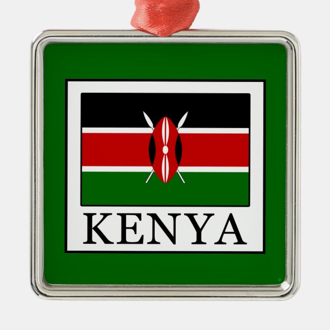 Ornement En Métal Kenya (Devant)