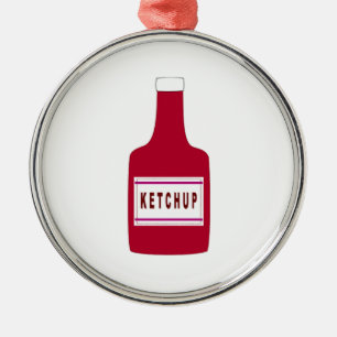 Ornement En Métal Ketchup