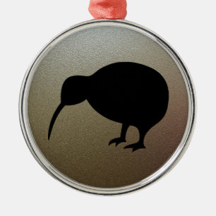 Ornement En Métal Kiwi