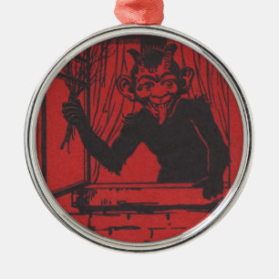 Ornement En Métal Krampus