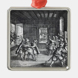 Ornement En Métal La défenestration de Prague en 1618