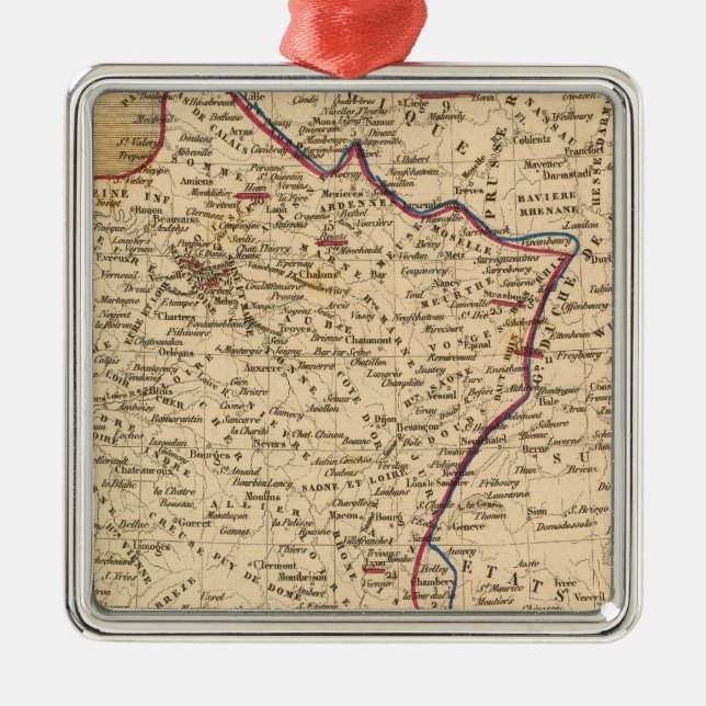 Ornement En Métal La France 1814 un 1840 (Devant)