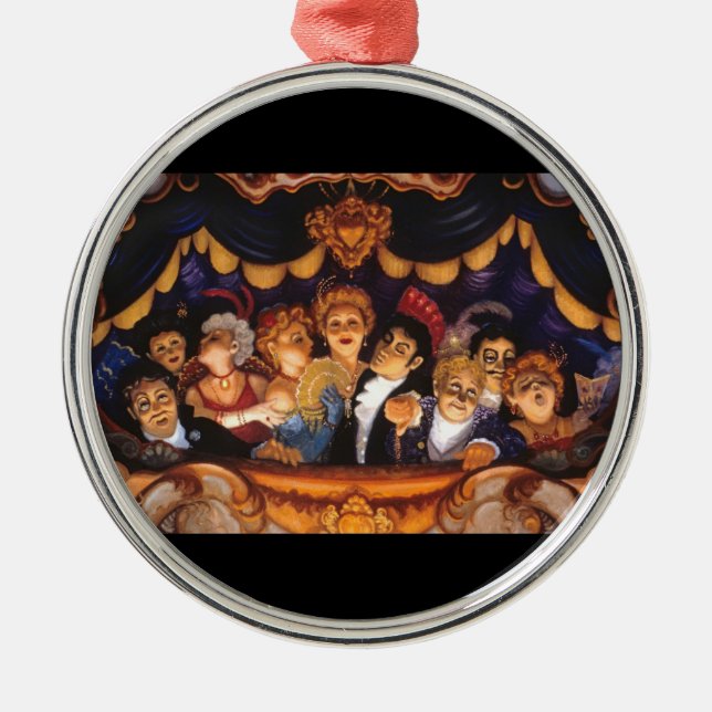 Ornement En Métal La Mour d'opéra (Devant)