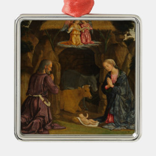 Ornement En Métal La Nativité, années 1480
