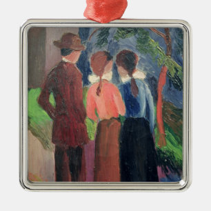 Ornement En Métal La promenade, 1914