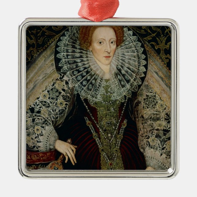 Ornement En Métal La Reine Elizabeth I, c.1585-90 (Devant)