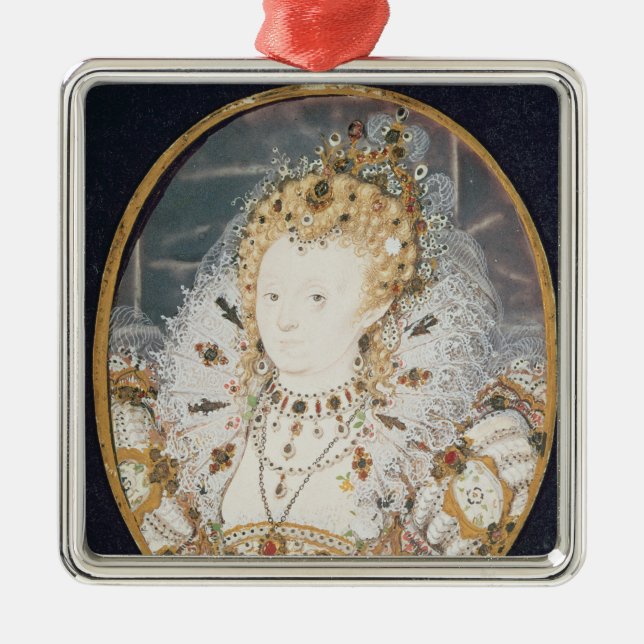 Ornement En Métal La Reine Elizabeth I, c.1595-1600 (Devant)