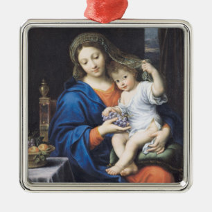 Ornement En Métal La Vierge des raisins, 1640-50