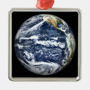 Ornement En Métal La vue de la pleine terre a centré au-dessus d'OC