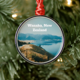 Ornement En Métal Lac Wanaka, Île du Sud, Nouvelle-Zélande