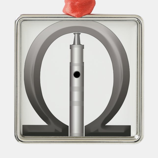 Ornement En Métal L'amant d'OHM (Devant)