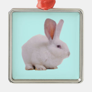 Ornement En Métal Lapin Mignon Kawaii