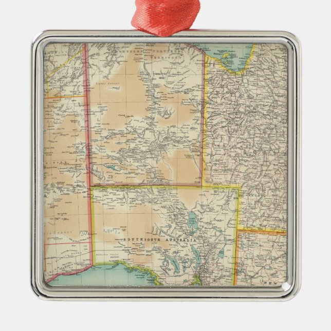 Ornement En Métal L'Australie composée (Devant)