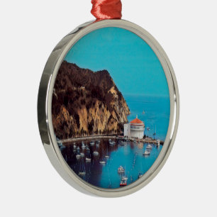 Ornement En Métal ldp PÈRE NOËL CATALINA ISLAND - port -