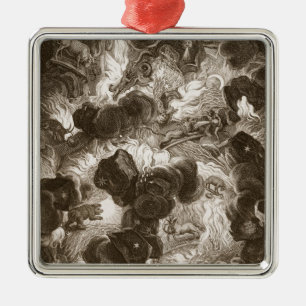Ornement En Métal Le chaos, gravé par Bernard Picart (1673-1733),