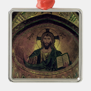 Ornement En Métal Le Christ Pantocrat dans l'abside