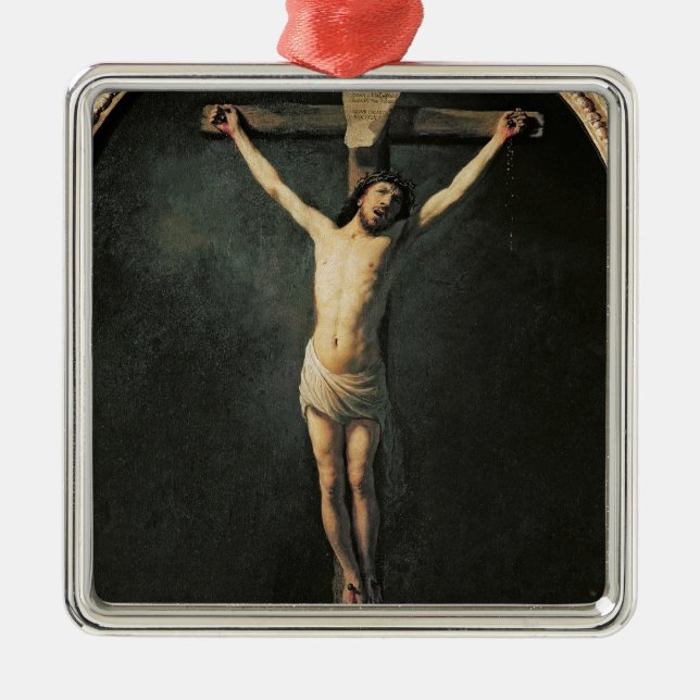 Ornement En Métal Le Christ sur la croix (Devant)