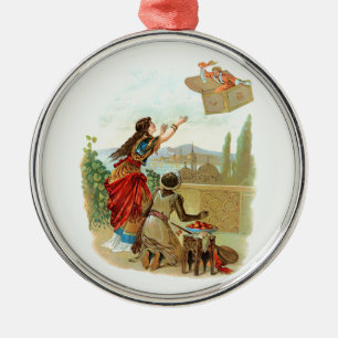 Ornement En Métal Le Coffre Volant 