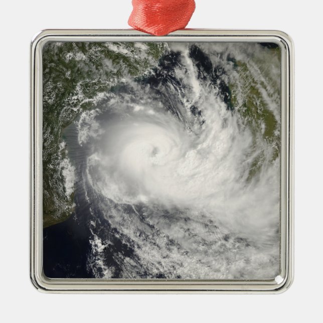 Ornement En Métal Le cyclone tropical Jokwe au Mozambique Channe (Devant)