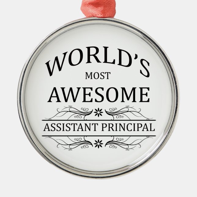 Ornement En Métal Le directeur adjoint le plus impressionnant du (Devant)