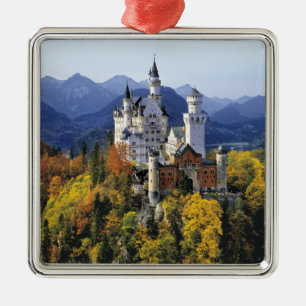 Ornement En Métal Le fantaisiste Neuschwanstein est l'un des trois