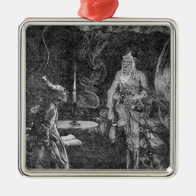 Ornement En Métal Le fantôme de Marley (Devant)