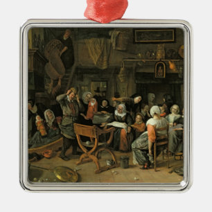 Ornement En Métal Le festin de baptême, 1668