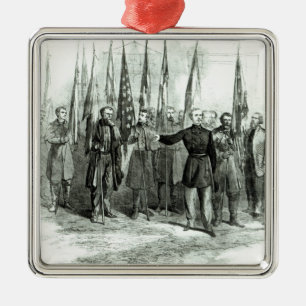 Ornement En Métal Le Général Custer