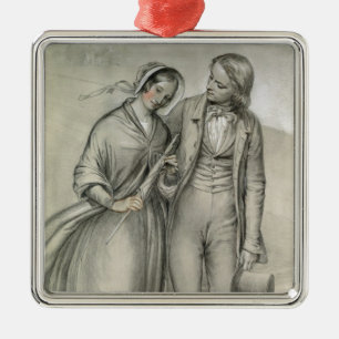Ornement En Métal Le matin de mariage - le départ, c.1846