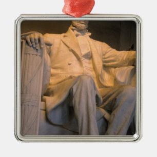 Ornement En Métal Le mémorial Lincoln à Washington DC.