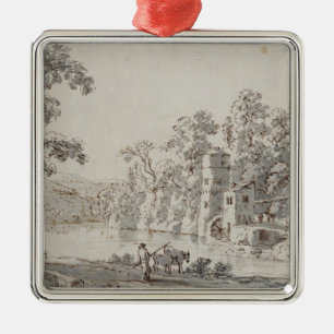 Ornement En Métal Le moulin à eau par Ford