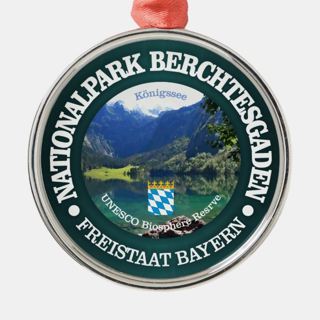 Ornement En Métal Le Parc national de Berchtesgaden (Devant)