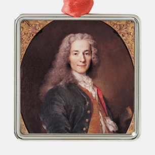 Ornement En Métal Le portrait de Voltaire a vieilli 23, 1728