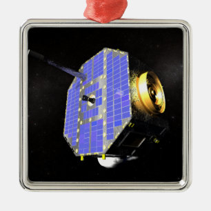 Ornement En Métal Le satellite interstellaire d'explorateur de