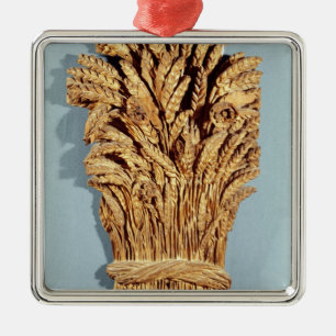 Ornement En Métal Le signe de Baker avec des oreilles de blé et des