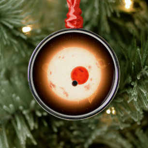 Ornement En Métal Le système Kepler-16.