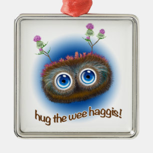 Ornement En Métal L'écossais 'hulule Toots Haggis