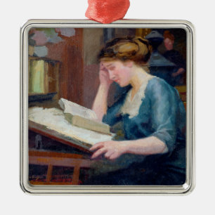 Ornement En Métal Lecture