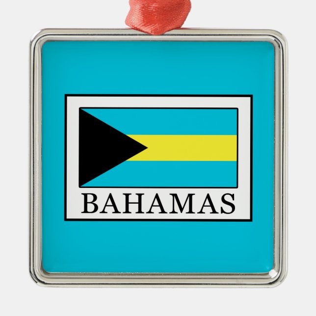 Ornement En Métal Les Bahamas (Devant)