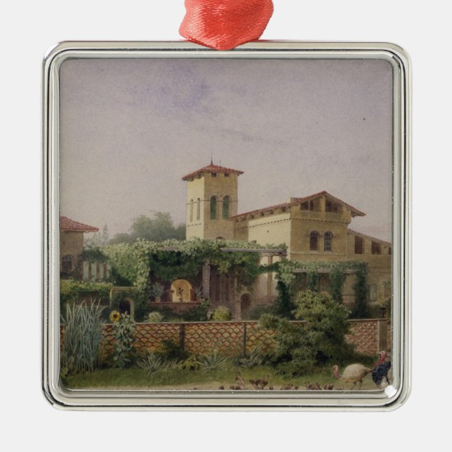 Ornement En Métal Les bains romains, 1848 (Devant)