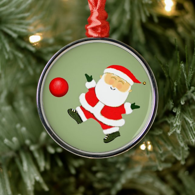 Ornement En Métal Les cadeaux de vacances de Kickball (Arbre)