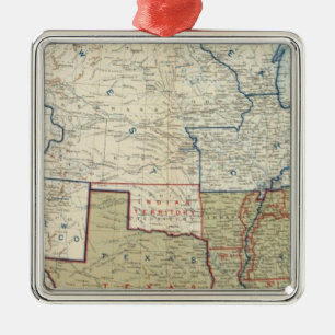 Ornement En Métal Les Etats-Unis en juin 1861