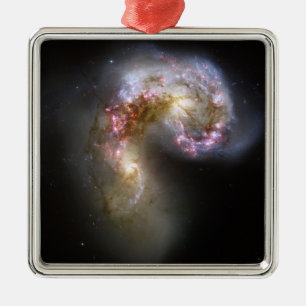 Ornement En Métal Les galaxies d'Antennes