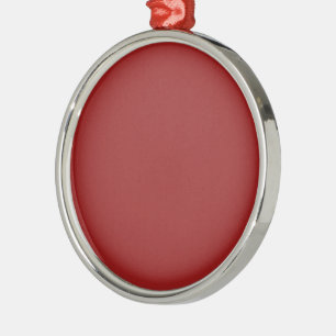 Ornement En Métal Les nuances vides simples do-it-yourself de rouge