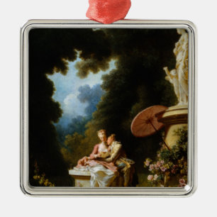 Ornement En Métal Lettres d'amour par Jean Honore Fragonard